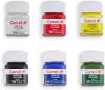 Camel Fabrica Acrylic Colour 10ml Each 6 Shades - Image 2