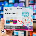Mont Marte Fabric Paint Set 20pc x 20ml