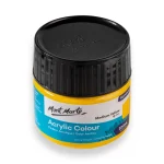 Mont Marte Acrylic Colour Paint 100ml Medium Yellow - Image 2