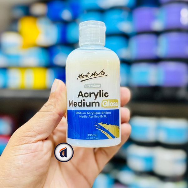 Mont Marte Acrylic Medium Gloss 135ml (Acrylic Varnish)