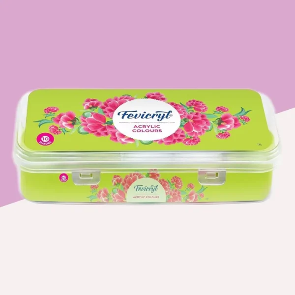 Fevicryl Acrylic Colours 15ml 10 Shades