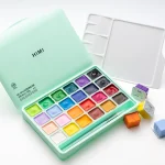 Himi Gouache Paint Set 30ml 24 colors Jelly Cup 1 Set (Multicolour Box) - Image 2