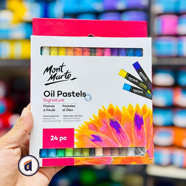 Mont Marte Oil Pastels 24pc