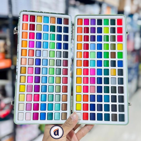 Giorgione Solid Watercolour Paint Set 168pc