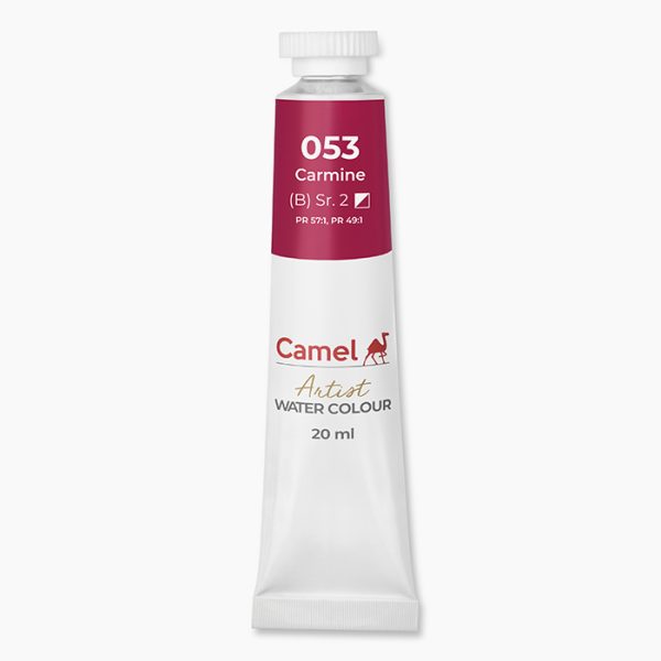 Camel Artist Water Colour 20ml Carmine Sr-2