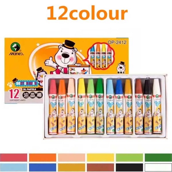 Maries Oil Pastel 12 Colors/18 Colors/24 Colors/36 Colors