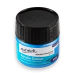 Mont Marte Acrylic Colour Paint 100ml Metallic Phthalo Blue - Image 2