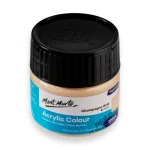 Mont Marte Acrylic Colour Paint 100ml Champagne Gold - Image 2