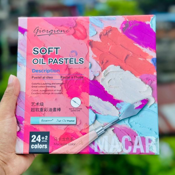 Giorgione Macaron Soft Oil Paste 24pc G-M201-24