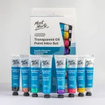 Mont Marte Transparent Oil Paint Intro Set 8pc x 18ml - Image 2
