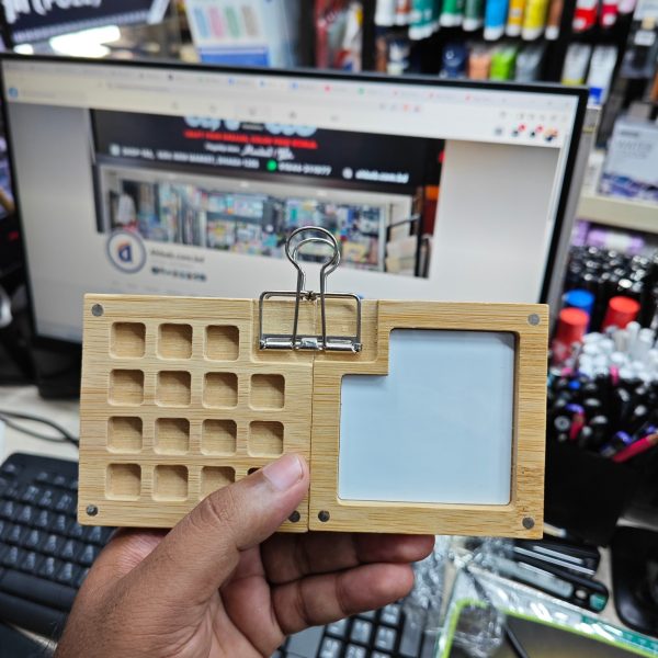 Mini 15 Grid Special Painting Colour Palette- Bamboo