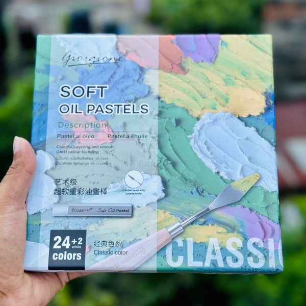 Giorgione Classic Colour Soft Oil Pastel 24pc G-C001-24