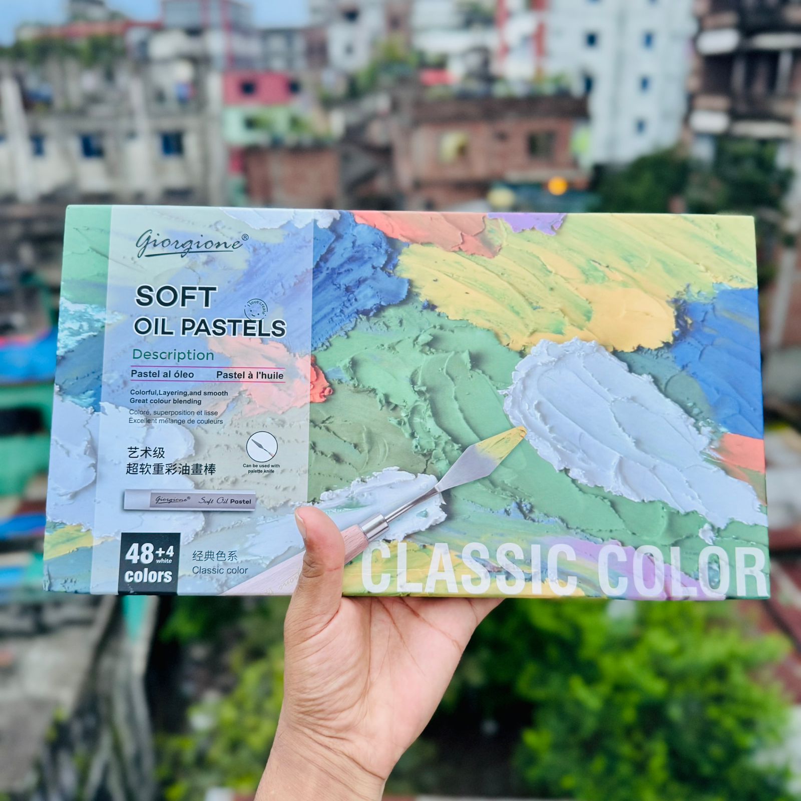 n08NhWNVrDDnU9UTfAZ.jpg Giorgione Classic Colour Soft Oil Pastel 48pc G-C001-48 - Image 1