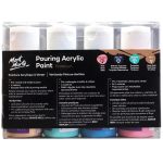 Mont Marte Pouring Acrylic Paint Set 4pc x 60ml- Flamingo - Image 4