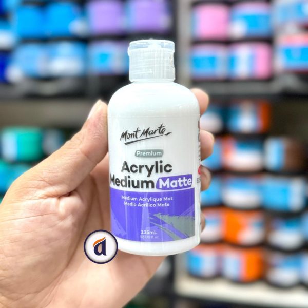 Mont Marte Acrylic Medium Matte 135ml (Acrylic Varnish)