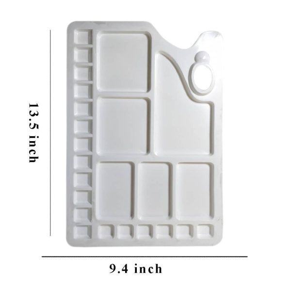 Square Colour Mixing Palette Big Size