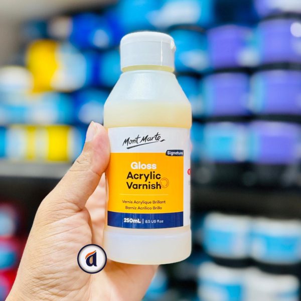 Mont Marte Gloss Acrylic Varnish 250ml