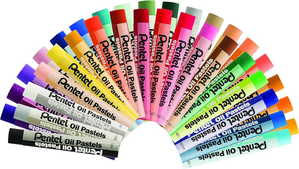 s6Oio3SV6L3I5Ygnxxy.jpg Pentel Artist Oil Pastel 36 Color Set - PHN-36ASE - Image 1