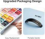 HIMI Twin Cup Jelly Gouache Paint Set 12ml 112 Colour (Ice Blue) - Image 2