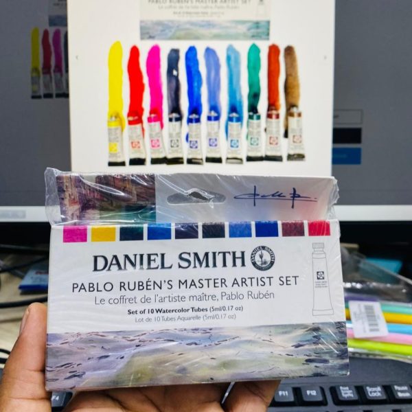 Daniel Smith Watercolor 10 Color Pablo Ruben's Master Artist Set (10 X 5ml Tubes)