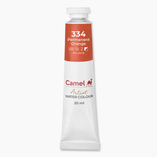 Camel Artist Water Colour 20ml Permanent Orange Sr-2