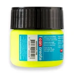 Mont Marte Acrylic Colour Paint 100ml Fluoro Yellow - Image 3