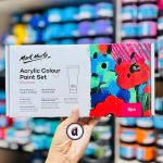 Mont Marte Acrylic Colour Paint Set 8pc x 75ml