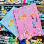 208pc Super Mega Art Set Pink & Blue Box - Image 5