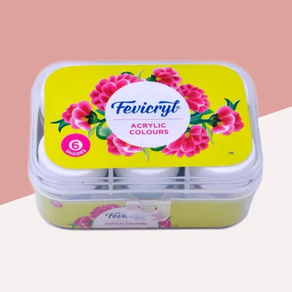 Fevicryl Acrylic Colour Lilac Kit 6 shades