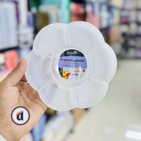 Giorgione Pigment Palette 7 Holes Hoyos G-PL04