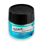 Mont Marte Acrylic Colour Paint 100ml Metallic Phthalo Green - Image 3