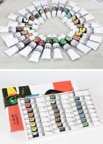 Maries Acrylic Colour Paint 12ml 24pc Set - Image 2