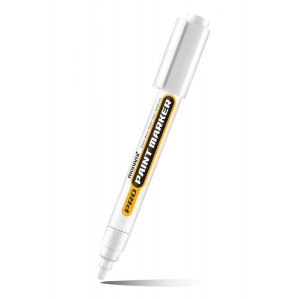 Monami Pro Paint Marker 2mm Bullet White