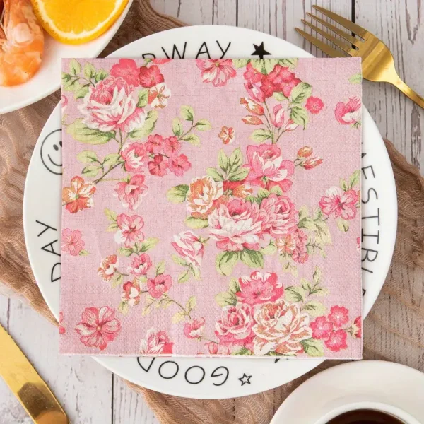 Deco Paper, Color Printed Napkins Dp: 286