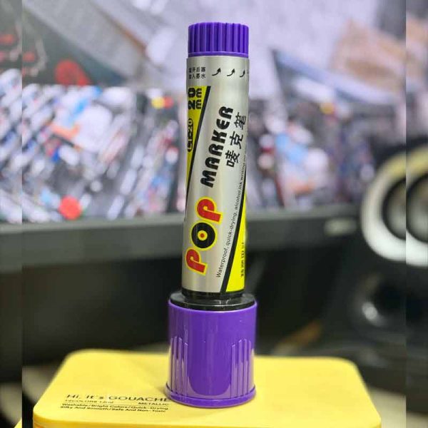 Leto Pop Marker 20mm Purple