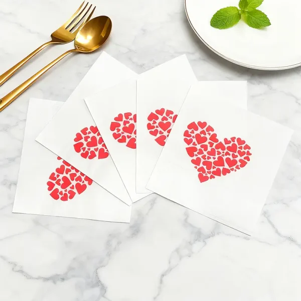 Deco Paper, Color Printed Napkins Dp: 275