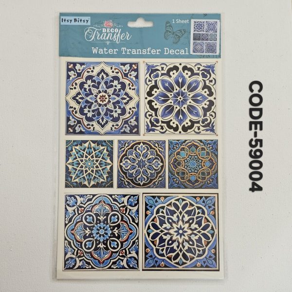 Water Transfer Decal Code - 59004