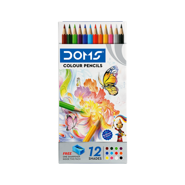 DOMS Colour Pencil 12 Shades