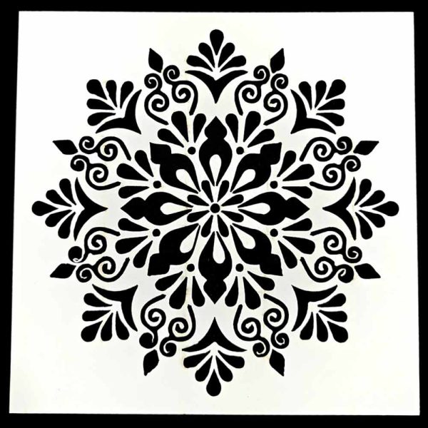 Stencil Code 6 (8x8 inch)