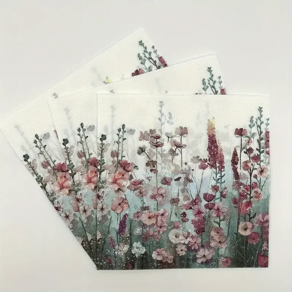 Deco Paper, Color Printed Napkins Dp: 173