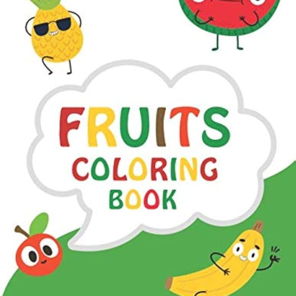 Coloring Drawing Book Fruits