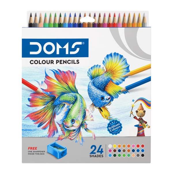 DOMS Colour Pencil 24 Shades