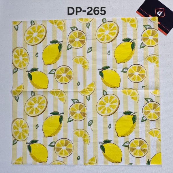 Deco Paper, Color Printed Napkins Dp: 265
