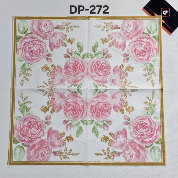 Deco Paper, Color Printed Napkins Dp: 272