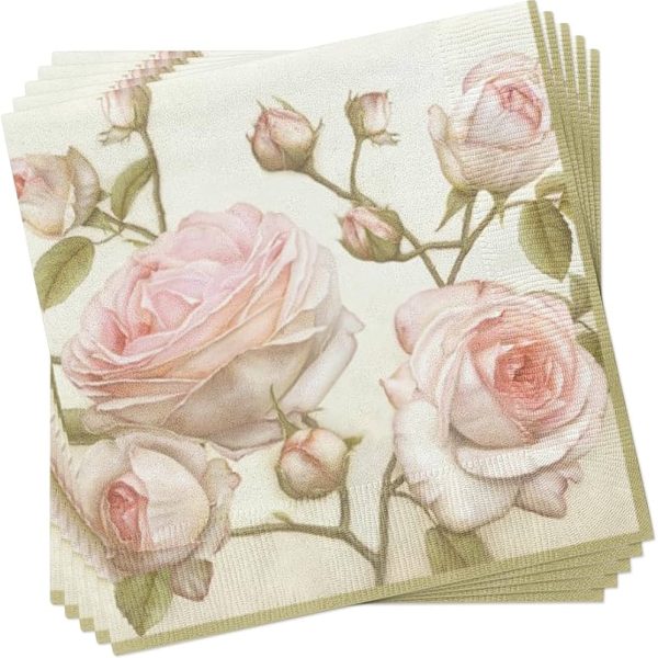 Deco Paper, Color Printed Napkins Dp: 144