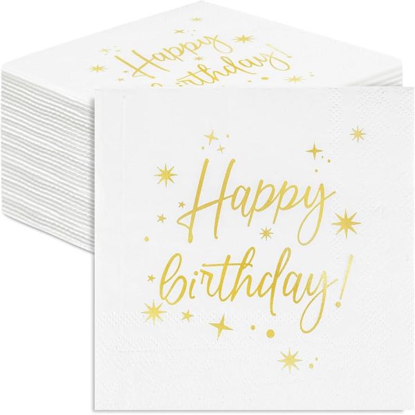 Deco Paper, Color Printed Napkins Dp: 131