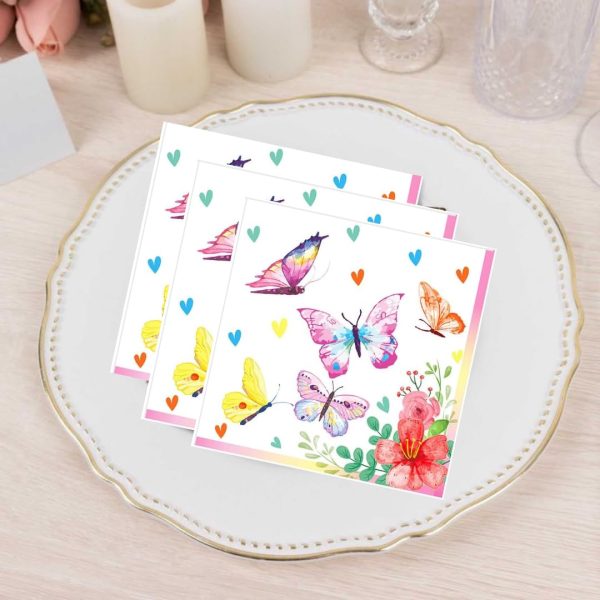 Deco Paper, Color Printed Napkins Dp: 230
