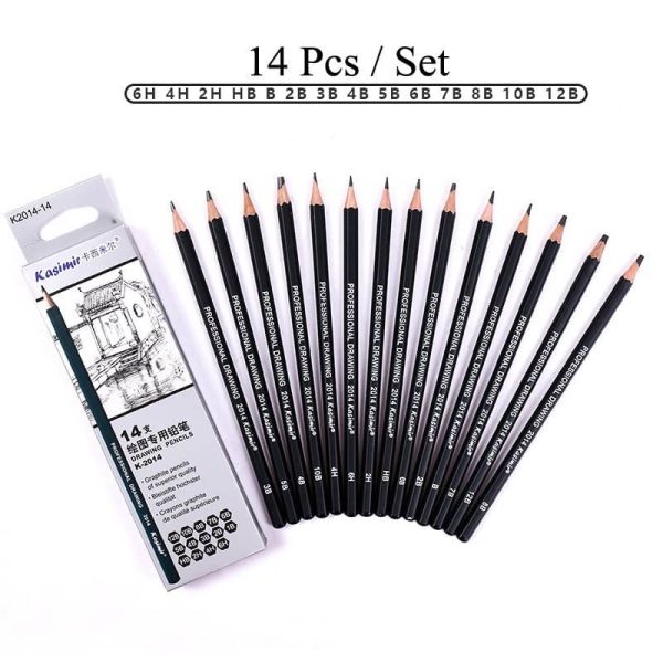 Kashmir Sketch Pencil 14pc Set