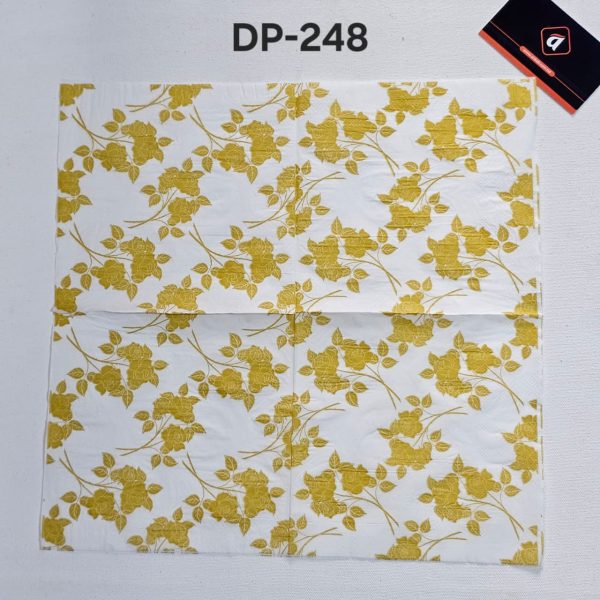 Deco Paper, Color Printed Napkins Dp: 248
