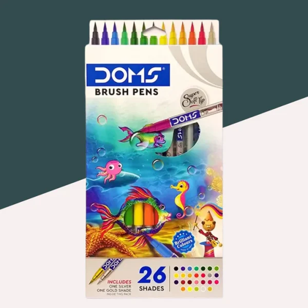 Doms Brush Pens 26 Shades